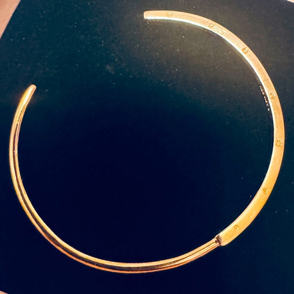 PANDORA Signature I-D Open Bangle - Rose Gold - Picture 11 of 15